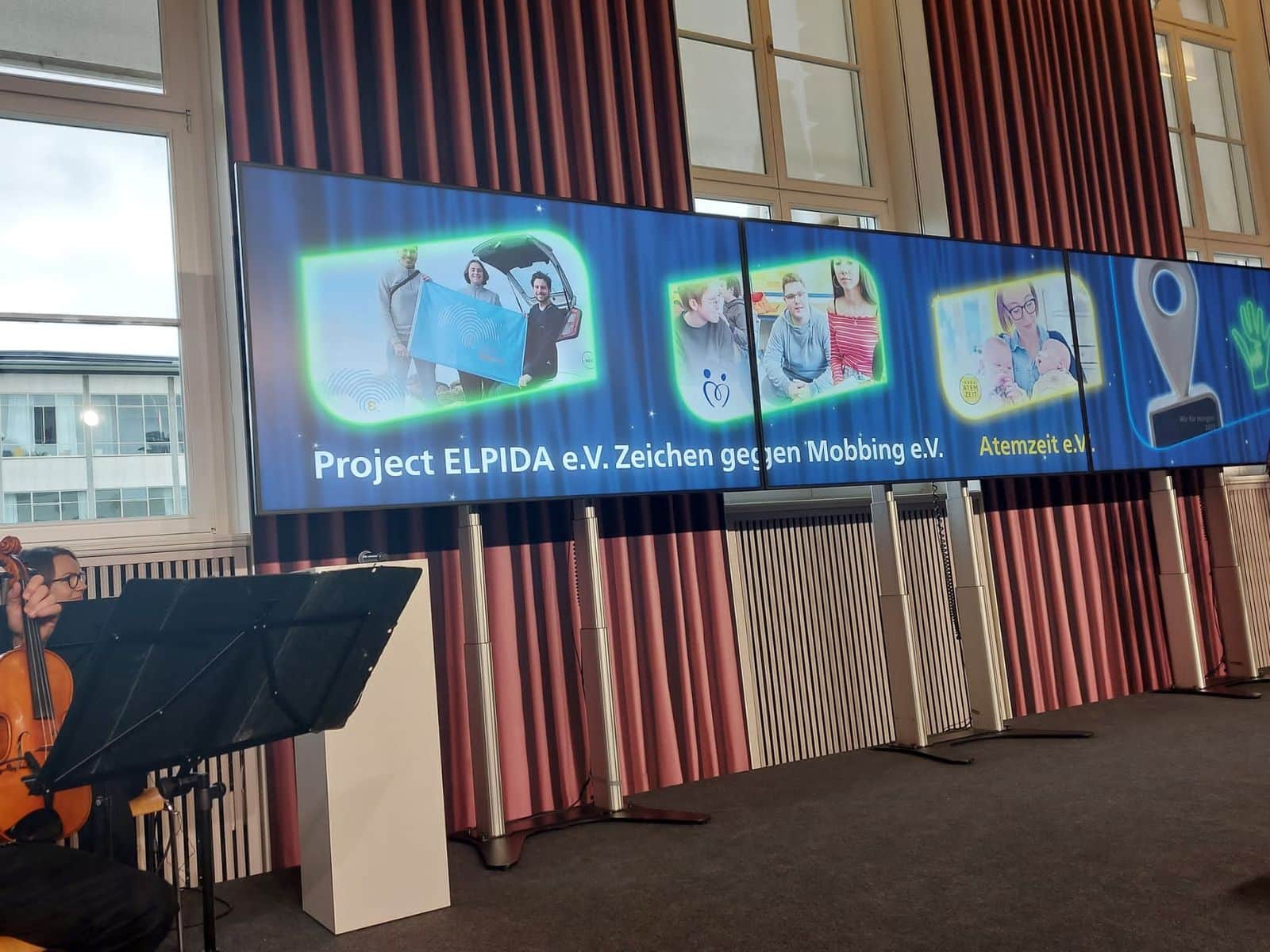 Atemzeit e.V. als Leuchtturmprojekt von Union Investment ausgezeichnet